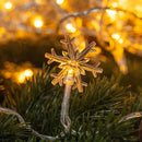 4 Set of Christmas Decorations Lights-300 LED Christmas Tree String Lights-20 Ft 40 LED Snowflake String Lights-30 LED Mini Wooden House String Lights-66 Ft 200 LED Purple String Lights