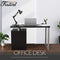 Festival Depot 47.5" Home Office Desk Modern Computer Desk with Metal Frame Laptop Table with Reversible File Cabinet Including Drawers for Study Working