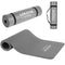 LOKATSE HOME Yoga Mat Thick,Non Slip Men Women Exercise Mat for Home Floor Gym of Workout with Carry Strip 72x24.4x2/5Inches (Gray)