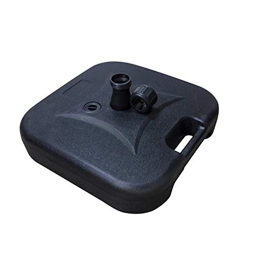 Festival Depot 9Ft Round Patio Umbrella Outdoor Market Table Umbrella with Hand Crank Open System Without Base or Stand for Deck Porch Pool Balcony