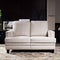 Festival Depot 1 Piece Indoor Modern Fabric Furniture Accent Arm Sofa Loveseat for Living Room Bedroom with Thick Cushion and Deep Seat, 52.7" x 31.5" x 35"