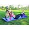 LOKATSE HOME Yoga Mat Thick,Non Slip Men Women Exercise Mat for Home Floor Gym of Workout with Carry Strip 72x24.4x2/5Inches (Blue)