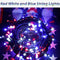 4 Set of Christmas Decorations Lights-200 LED Outdoor String Lights-20 Ft 40 LED Snowflake String Lights-200 LED Solar Fairy/Starry String Lights-260 LED Curtain Lights