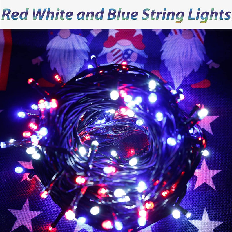 4 Set of Christmas Decorations Lights-260 LED Curtain Lights-200 LED Outdoor String Lights-300 LED Christmas Tree String Lights-300 LED Net Lights