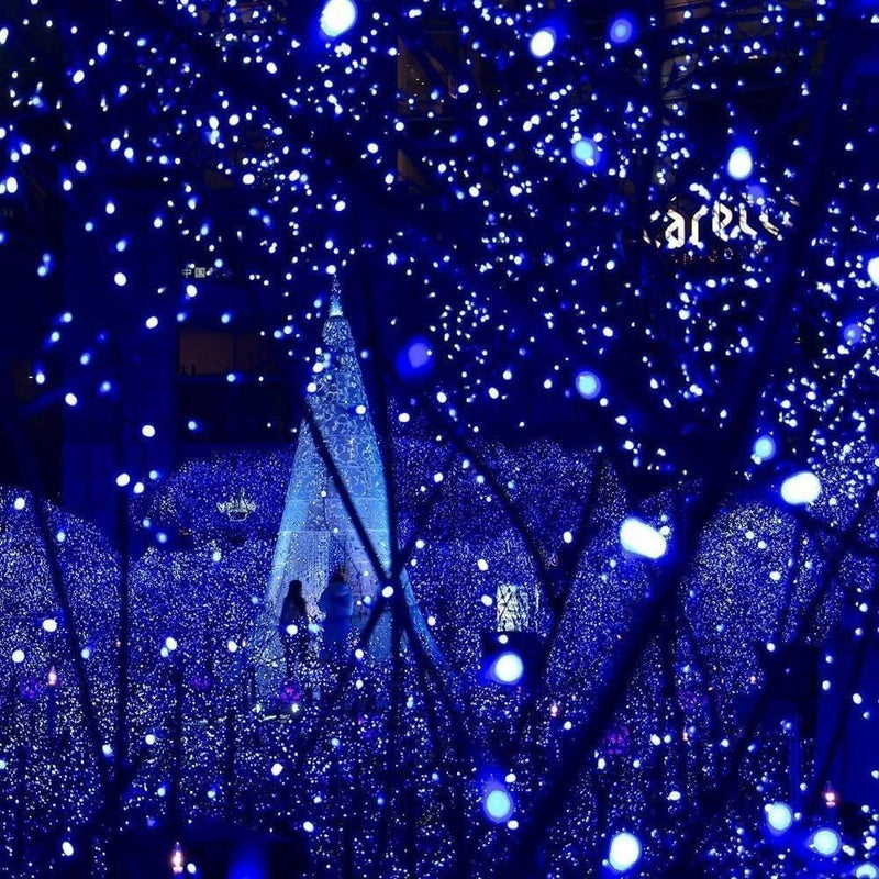 4 Set of Christmas Decorations Lights-30 LED Mini Wooden House String Lights-20 Ft 40 LED Snowflake String Lights-200 LED Solar Fairy/Starry String Lights-14 LED Santa Claus Stake Lights