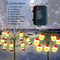 4 Set of Christmas Decorations Lights-80 Ft 240 Blue LED String Lights-240 LED Multicolor String Lights-100 LED Outdoor Rope String Lights-14 LED Santa Claus Stake Lights