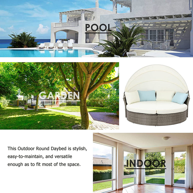 Outdoor Round Daybed