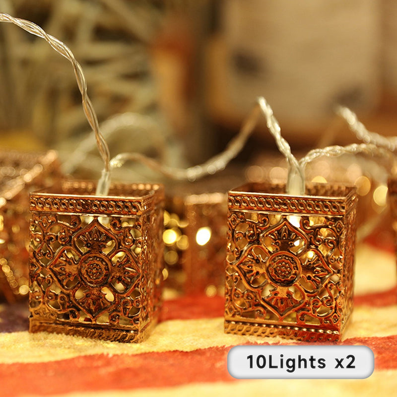 2 Set 10 LEDs Battery Operated String Lights