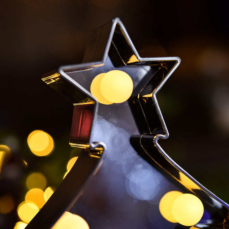 8 LEDs Marquee Light with Deer Shaped and 9 LEDs Marquee Light with Tree Shaped