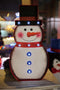 1 Set of LED Marquee Snowman Sign and 1 Set of LED Marquee Santa Sign